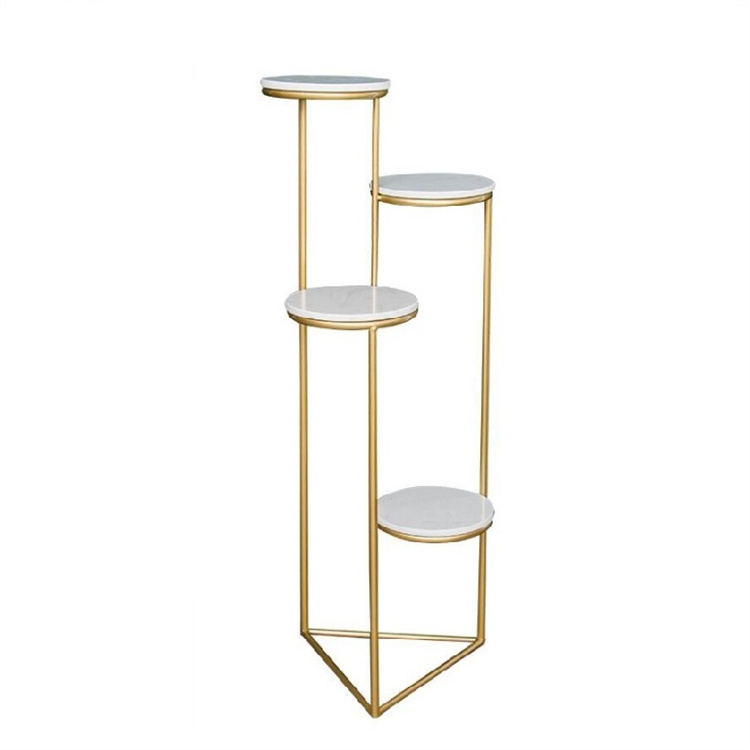 Home decorations flower stands planter metal tiered flower pot rack