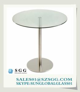 China glass coffe table (round,oval,square,rectangle) wholesale