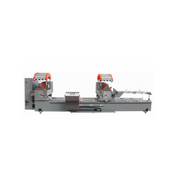 Aluminum profile aluminium fabrication machines double mitre saw troncatrice cnc