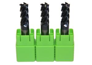 China AlTiN or TiSiN Corner Radius Milling Cutters 4 Flutes High Performance wholesale