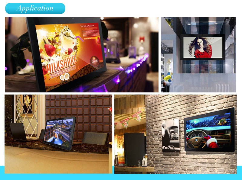 10 Points Touch Commercial Android Tablet 21.5 Inch With Wide Viewing Angle