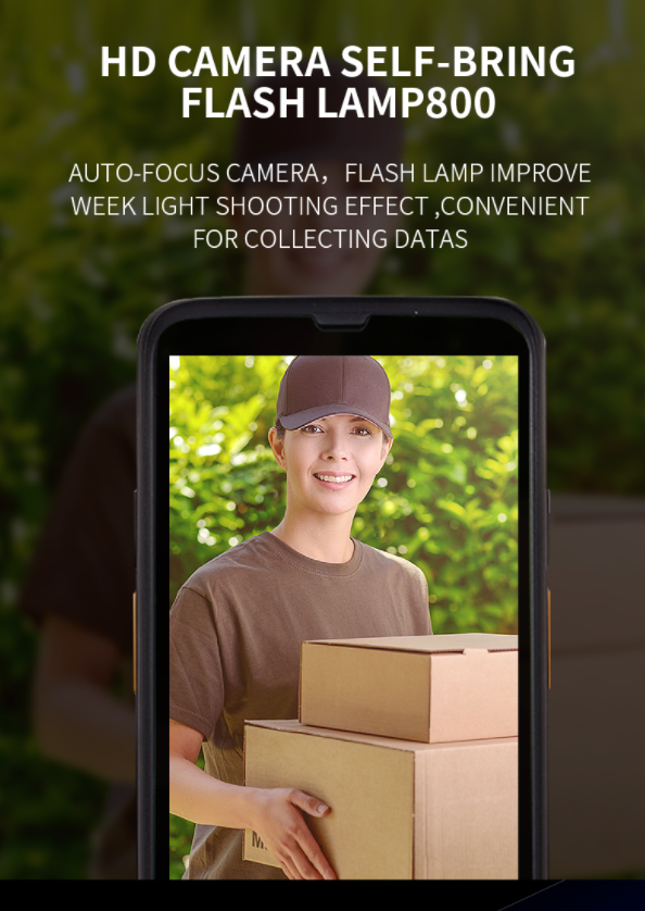 IDATA 50P Data Collector Handheld PDA Barcode Scanner Android for Dual Band Wi-Fi