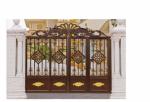 Corrosion Resistance Cast Iron Door Swing Open Style For Garden / School