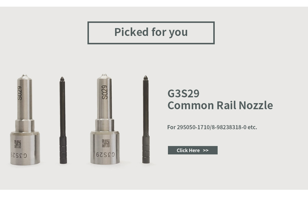 G3S7 DENSO Common Rail Nozzle For Injectors 23670-0L100 295050-0190 295050-0530/30410/0470