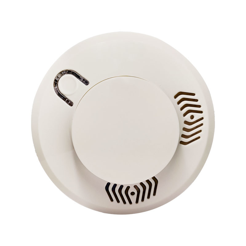 Industry-Grade AC220V 4-Wire Photoelectric Smoke Detector and Fire Alarm with Relay Output