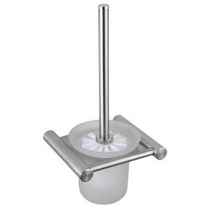 China Mounted Satin Finish Toilet Brush Holder Stainless Steel Polished wholesale