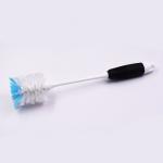 Soft Nylon Glass Bottle Cleaning Brush TPR And Plastic Base No Toxic