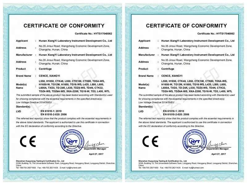 High Capacity Refrigerated Centrifuge CL8R 8x2000ml Swing Rotor for Blood Bank