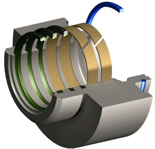 Chinese Factory Wear Ring Supplier Custom Hydraulic Seal PTFE Seal Phenolic Guide Tape Wear Ring Piston Rod Guide Ring