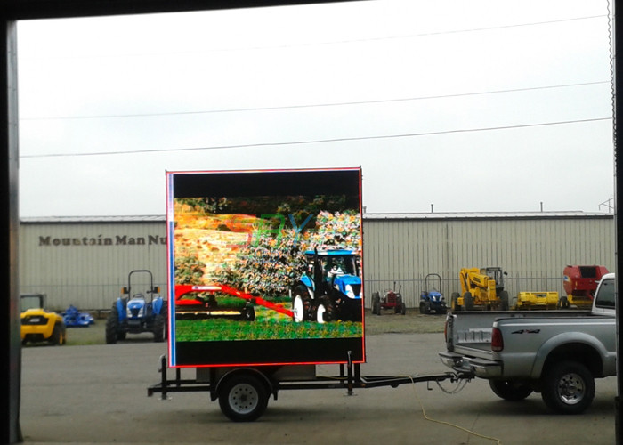 960mm x 960mm LED Mobile Truck Asynchronous Control LED Mobile Billboard