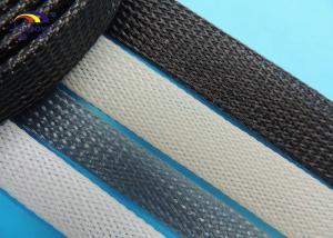 China Black Monofilament Pet Braided Expandable Sleeving Wear Resistant wholesale