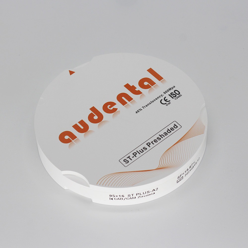 Dental Lab ST Plus Preshade Dental Zirconia Block High Translucency and Strength