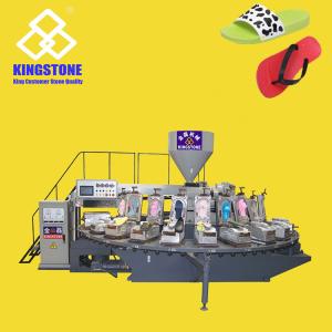 China Rotary Slippers Shoe Injection Molding Machine In PVC Material wholesale