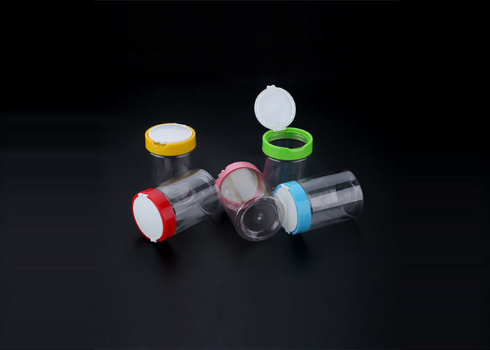 300ml 800ml PET Plastic Flower Tea Bottle With Screw Cap