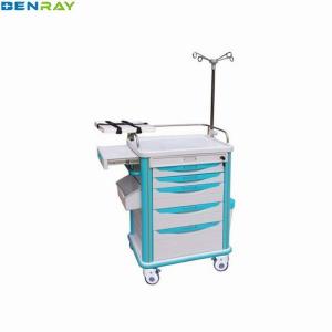 China 625 X 475 X 920mm Hospital Medical Emergency Cart Trolley wholesale