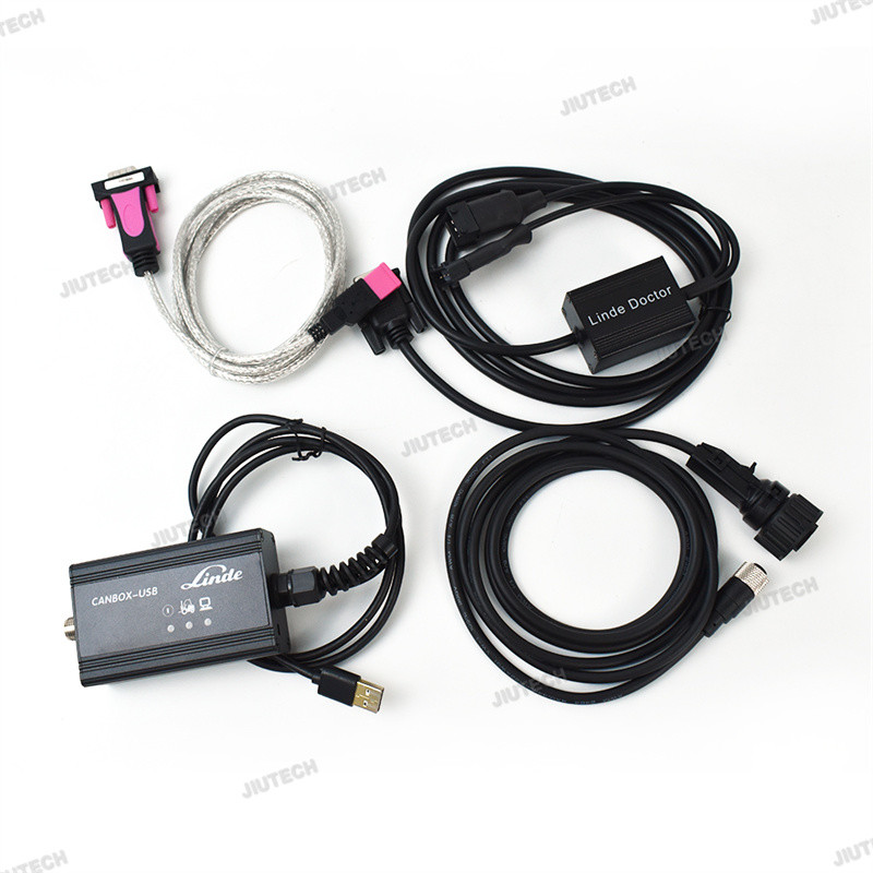 Forklift diagnosis scanner for linde canbox doctor with FZ G1 tablet linde pathfinder diagnostic software Linde forklift