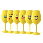 Tritan Santero 958 Reusable Plastic Wine Glasses BPA Free For Indoor Outdoor