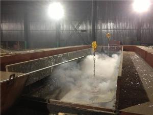 China Side Suction Type Zinc Smoke Collection System For Hot Dip Galvanizing Line wholesale
