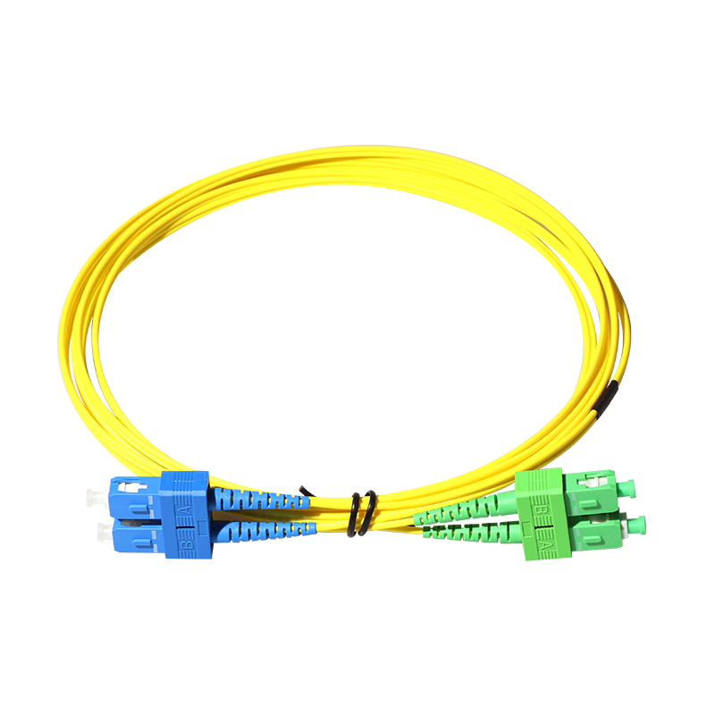 3 Meter SC APC Patch Cord Single Mode Simplex 9/125 Armored
