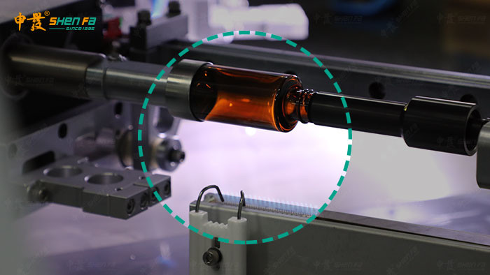 Full Servo 3-color Silk Screen Printing Machine With Vision Camera Orientation For Round Bottle SF-MP310