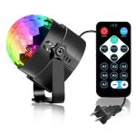 Sound Activated Professional LED Light Disco Ball Party Lights For Christmas