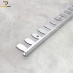 Grey Tile Edge Trim Aluminium Tile Trim Polish Black Bathroom Tile Edging