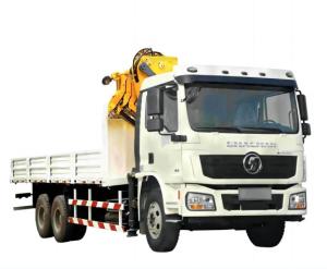 China SHACMAN L3000 Crane Cargo Truck 4x2 Small Crane Truck 210hp Euro II wholesale