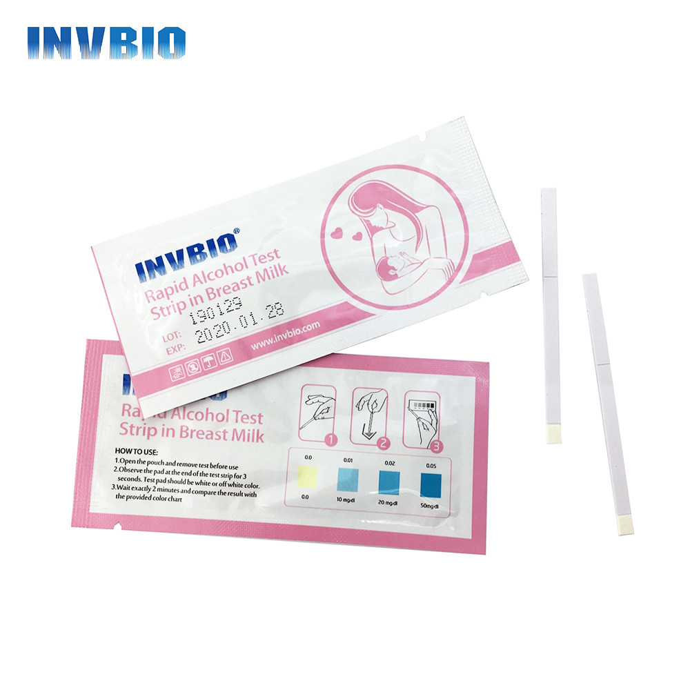 Disposable Rapid Test Cassette Alcohol Test Strips For Breast Milk