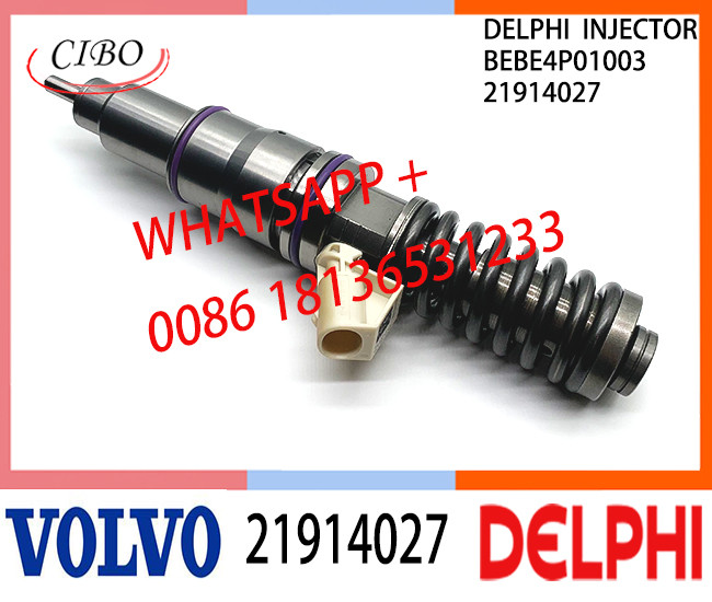 21914027 BEBE4P01003 Fuel engine Diesel Injector 21914027 BEBE4P01003 E3.27 for VOL MD13