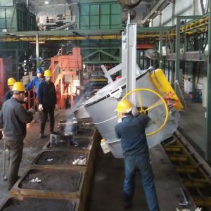 China Melting Smelt Aluminum Foundry Furnace 200 - 1000kg Capacity wholesale
