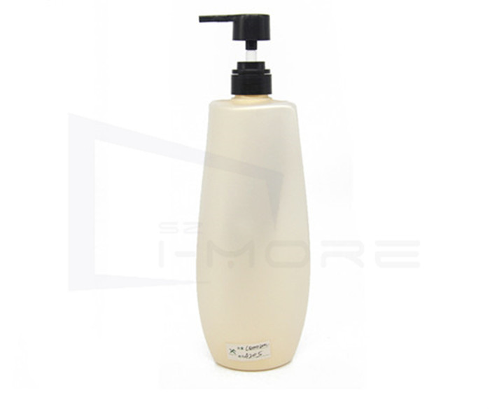 Logo Silk Printing OEM 750ml Empty Plastic Shampoo Bottles made in China