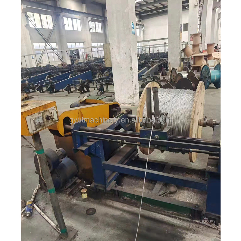 Second Hand Stranding Machine Line for Steel Wire Rope to Meet Your Production Needs