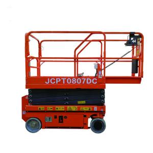 China 24V 8m Electric Hydraulic Scissor Lifting Platform wholesale