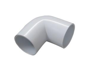 China 2&quot; 90 Degree Elbow Foshan Supplier Pvc Pipe Fitting 1&quot; S x 3/8&quot; Ribbed Barb Ell Adapter wholesale