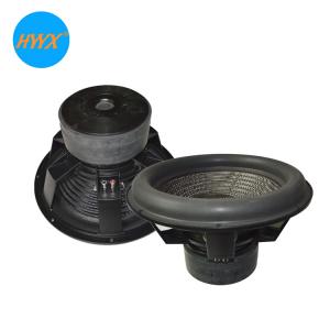China Home Theater 3000W RMS 90dB 18 Inch SPL Car Speakers wholesale