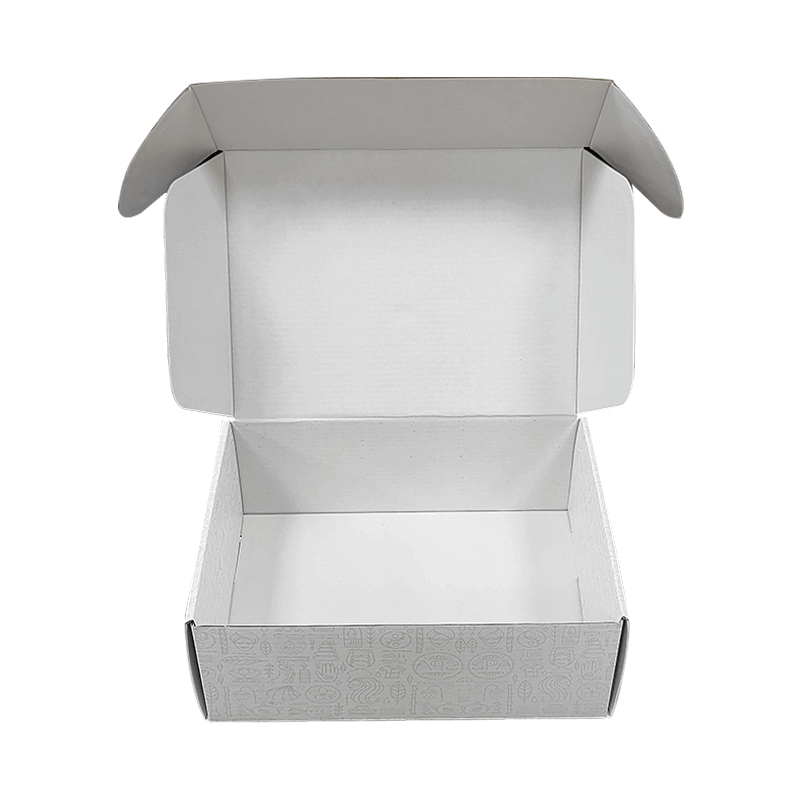 Custom Printed Paper Packaging Corrugated Shipping Boxes for Clothing and Candles