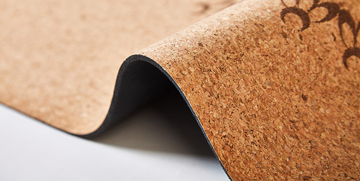 Yoga Practice Cork Yoga Mat |Toxic Free Unique Workout mat| Patterned Design Cork Yoga Mat | Fitness mat| workout mat
