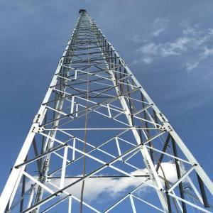 China 100m Self Supporting 3 Legged Tower Steel Tube wholesale
