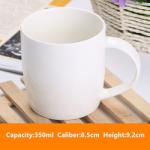 Customized LOGO Ceramic Anniversary Gift Mugs For Coffee Tea