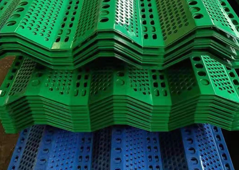 0.8mm Windbreak Fence Panels Industrial Perforated Mesh Sheet