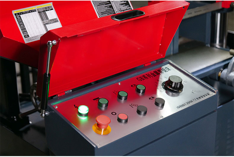 GB4250 Metal Cutting Band Saw For Steel CNC Automatic Horizontal Metal Cutting Saw