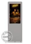 65 Inch Wifi Outdoor Digital Advertising Screens Temperature Monitor Touch