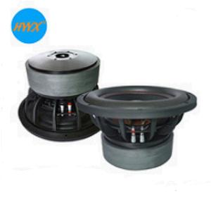 China Fiberglass Cone Triple Magnet 370oz 3000W High Power Car Subwoofer wholesale