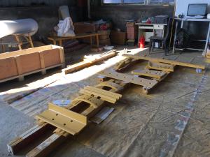 China SG228A-17 Track Shoe Plate Single Grousers D155A Track plates wholesale