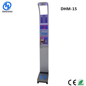 China AC110V - 220V Ultrasonic Height And Weight Machine For Adults 500kg Rated Load wholesale