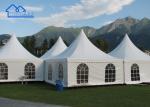 Tear Resistant Aluminium Pagoda Tent Wedding Party Marquee With Sides Excellent