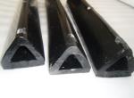 Industrial Polyurethane Tubing , Injection Molding PU Polyurethane Black