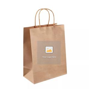 China ODM Recycled Food Takeaway Bulk Brown Paper Bags for Restaurant wholesale