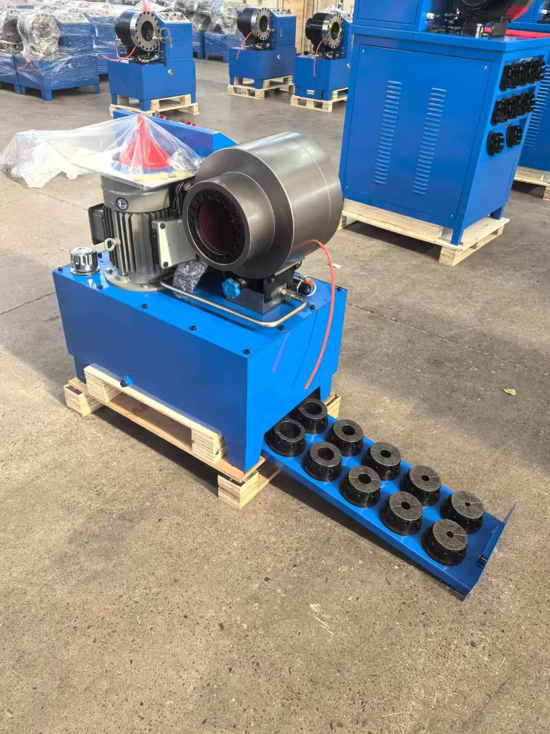 One-Piece Formed Material High Hardness Wear Resistance Long Service Life Oil Pump Pressure Hose Crimping Machine Dx68 Hose Crimper