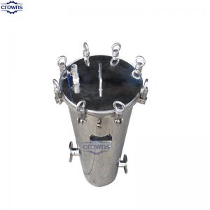 China Steel Stainless Water Filter Housing High Pressure Filter Multi Cartridge Filter Housing on sale